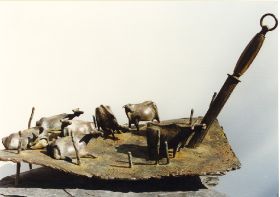 Idylle 1997, Bronze, 56 cm